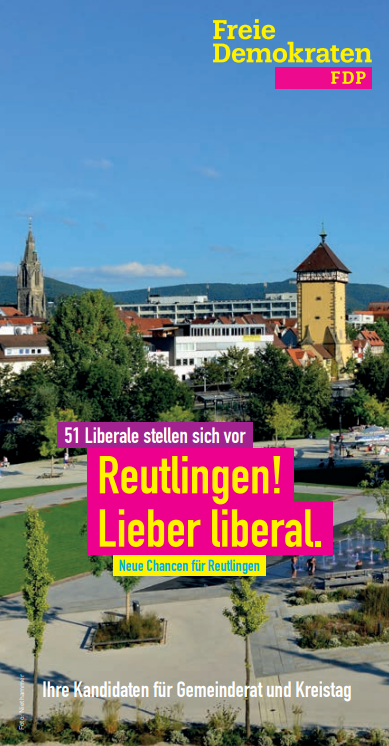 Wahlprogramm Reutlingen